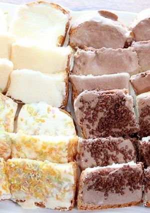 ホイップ＆チョコホイップの簡単ラスク-レシピのメイン写真