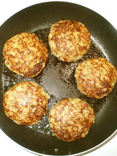 大麦ハンバーグ♪簡単-レシピのメイン写真