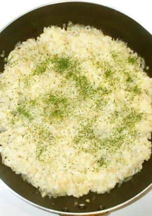 大麦入りチーズリゾット♪簡単チーズ・米-レシピのメイン写真