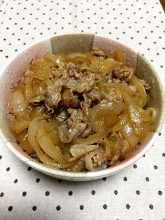 お弁当と朝ごはんに 簡単 豚丼-レシピのメイン写真