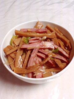 メンマチャーシュー丼-レシピのメイン写真