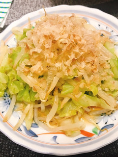 簡単節約!もやしキャベツのポン酢お浸し☆-レシピのメイン写真