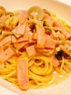 シチューのルーで簡単♪クリームパスタ-レシピのメイン写真