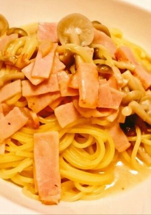 シチューのルーで簡単♪クリームパスタ-レシピのメイン写真