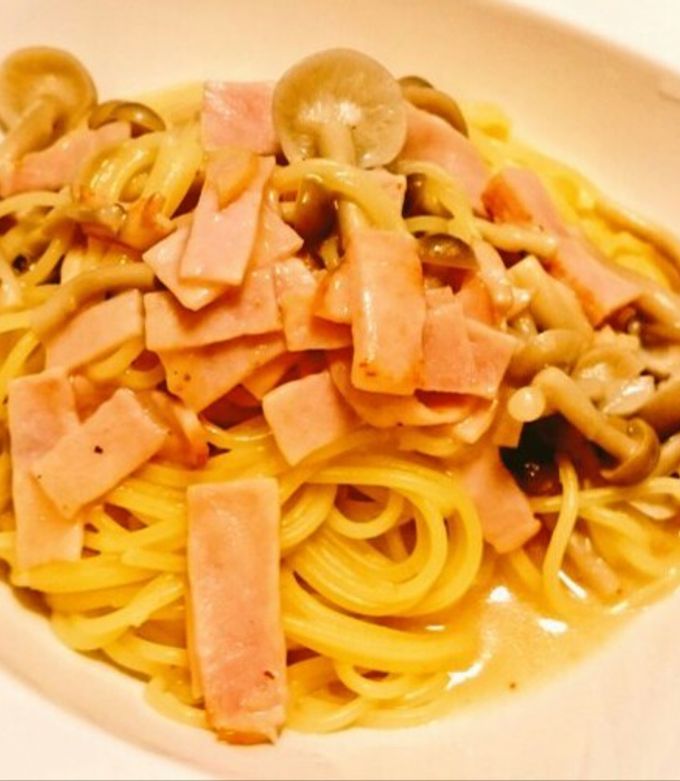 シチューのルーで簡単♪クリームパスタ-レシピのメイン写真