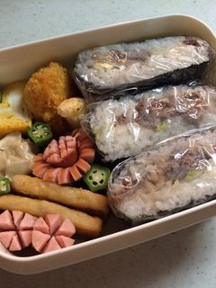 中学生お弁当(2017.11.2)-レシピのメイン写真