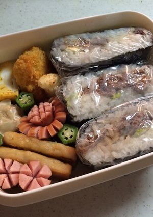 中学生お弁当(2017.11.2)-レシピのメイン写真