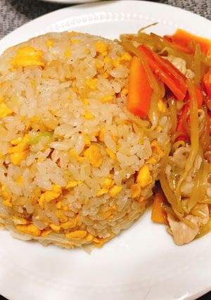 がっつり！激旨☆肉野菜あんかけチャーハン-レシピのメイン写真