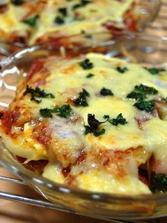 ポテト&ミートソースのチーズ焼き-レシピのメイン写真