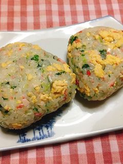 米油の彩りオイルおにぎり-レシピのメイン写真