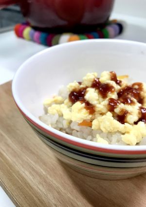 離乳食後期☆たまごふわふわオムライス-レシピのメイン写真