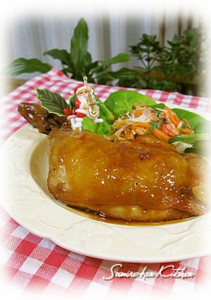 しっとり甘辛骨付きチキン-レシピのメイン写真
