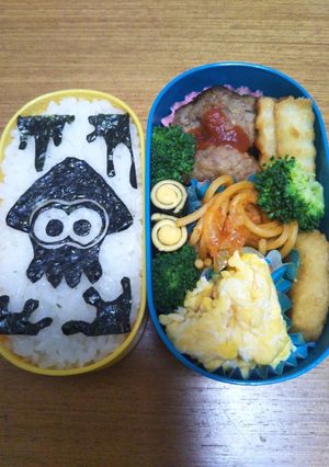 秋の遠足　スプラトゥーン弁当-レシピのメイン写真
