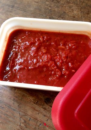 トマト缶ソース 家庭の優しさ味-レシピのメイン写真