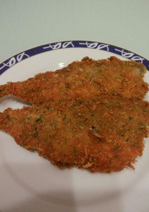 青のり入りパン粉であじフライ-レシピのメイン写真