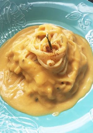 バタースカッシュのクリーム・パスタ-レシピのメイン写真