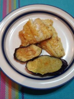 超簡単! タラと秋ナスの素揚げ-レシピのメイン写真