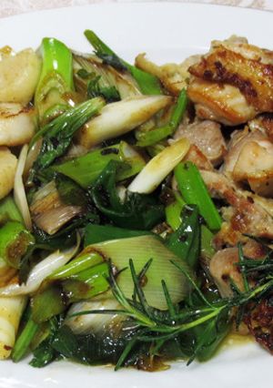 ホタテと鶏のハーブ焼き-レシピのメイン写真