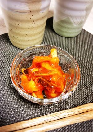即席 干し大根のキムチおつまみ-レシピのメイン写真