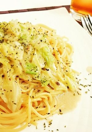 キャベツとアンチョビのクリームパスタ-レシピのメイン写真