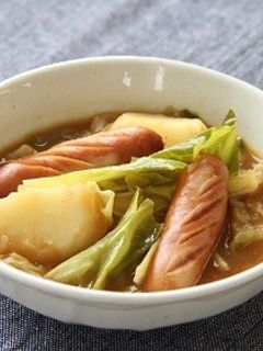キャベツのカレースープ-レシピのメイン写真