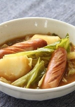 キャベツのカレースープ-レシピのメイン写真