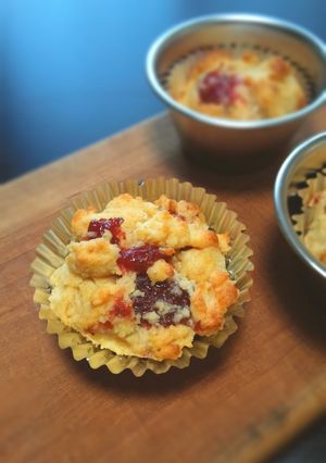 米粉とこめ油のジャムカップケーキ-レシピのメイン写真