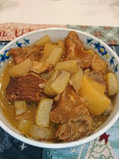 牛スジと大根 蒟蒻の味噌煮-レシピのメイン写真