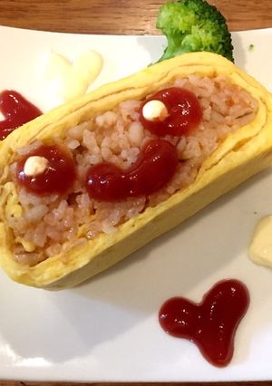 一気に作れる朝の一口オムライス-レシピのメイン写真