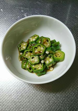 オクラのポン酢和え-レシピのメイン写真