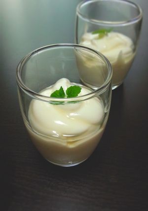 水切りヨーグルトの濃厚グラスデザート-レシピのメイン写真