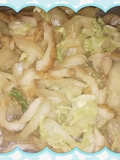 白菜とちくわの炒め煮-レシピのメイン写真