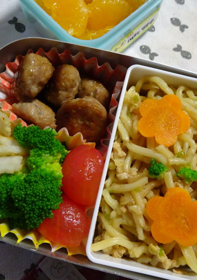 まいにちの保育園弁当② 焼きそば弁当-レシピのメイン写真