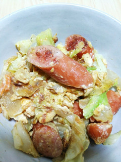 簡単♪野菜のカレーマヨ炒め-レシピのメイン写真