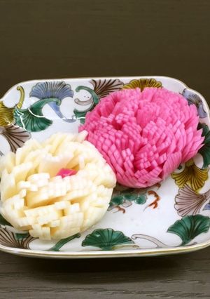 砂糖不使用 紅白菊花かぶ-レシピのメイン写真
