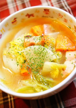 厚切りベーコンと白菜のスープ-レシピのメイン写真