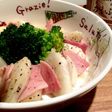 かぶ、ブロッコリー、ハムの蒸し焼き