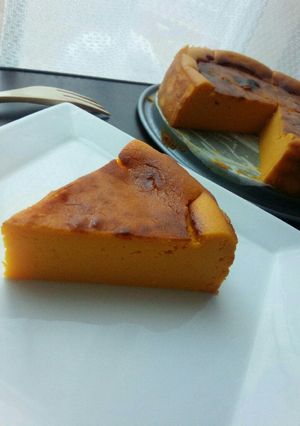 ○秋にピッタリ！かぼちゃのチーズケーキ○-レシピのメイン写真