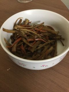 きんぴらごぼう-レシピのメイン写真