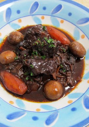 牛すね肉の赤ワイン煮込み-レシピのメイン写真