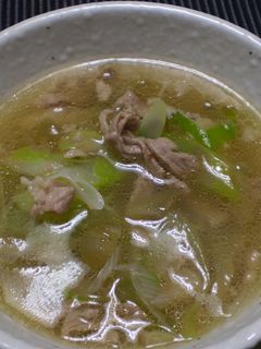 豚肉とザーサイのスープ-レシピのメイン写真