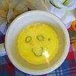 ポタージュスープでニコニコ( =^ω^)