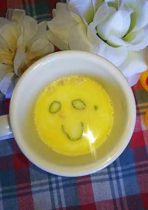 ポタージュスープでニコニコ( =＾ω＾)-レシピのメイン写真