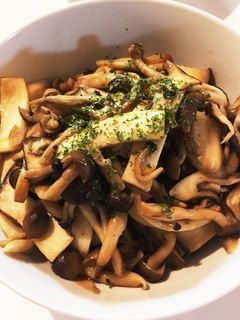 モリモリきのこのバター醤油炒め-レシピのメイン写真