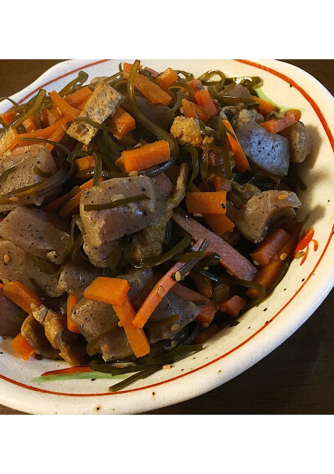簡単！定番おかず☆切り昆布の煮物-レシピのメイン写真