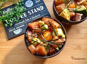 【簡単】切って混ぜて漬けるだけ！ポキ丼！-レシピのメイン写真