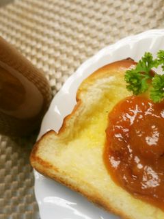柿とリンゴで季節のジャム作り-レシピのメイン写真
