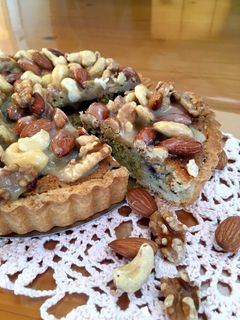 キャラメルナッツとさつまいものタルト-レシピのメイン写真