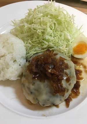 ハンバーグ-レシピのメイン写真