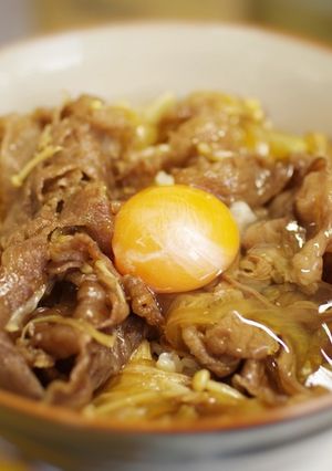 男のすき焼き丼-レシピのメイン写真